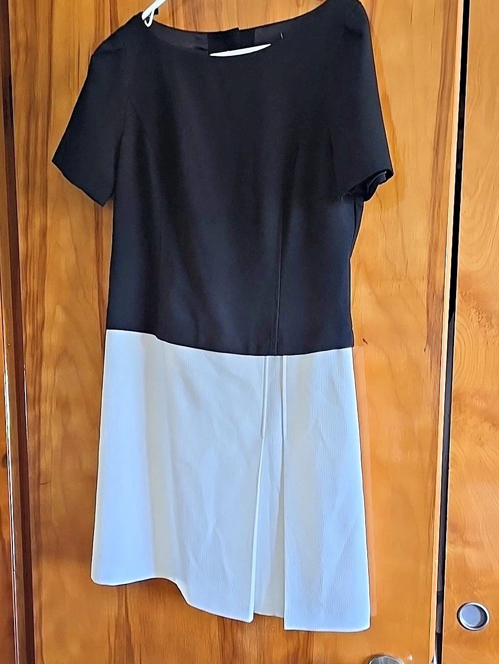 White House Black Market Color Block Mini Dress Size 8